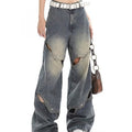 Indigo Bexley Retro Wide-Leg Jeans