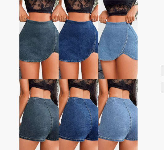 Sway Slim Denim Skirt