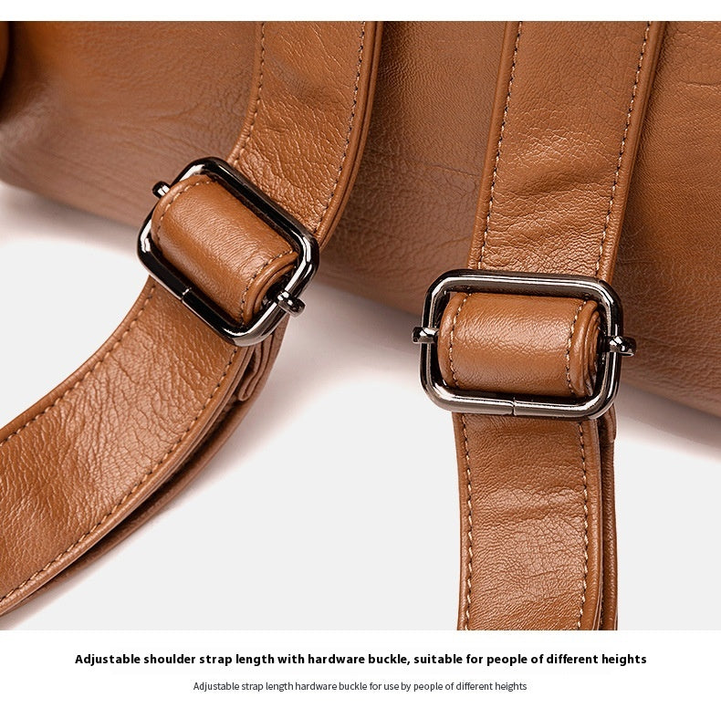 Carry Arden Leather Minimalist Backpack
