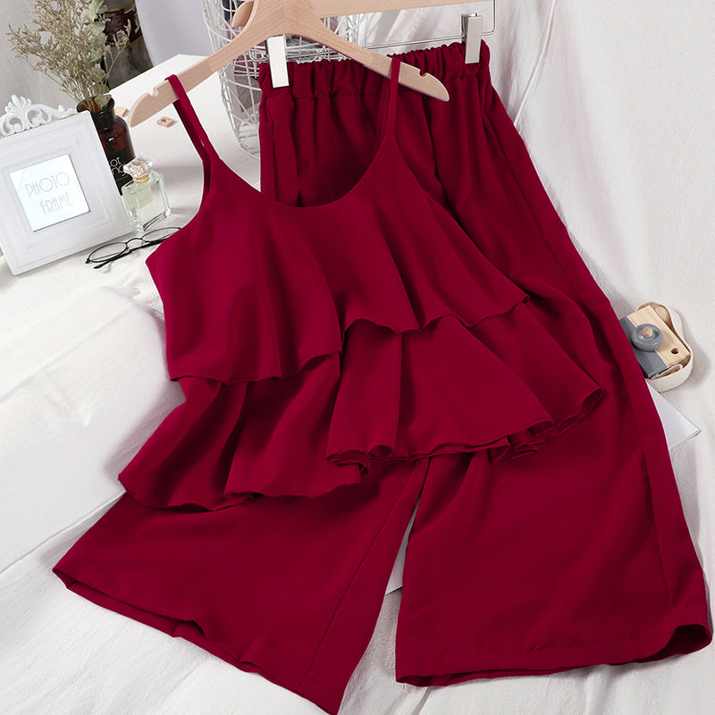 Flow Wide-Leg Two-Piece Set