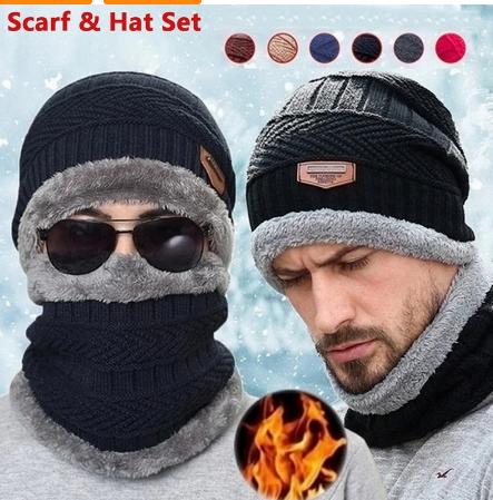 Ember Fleece-Lined Knit Beanie