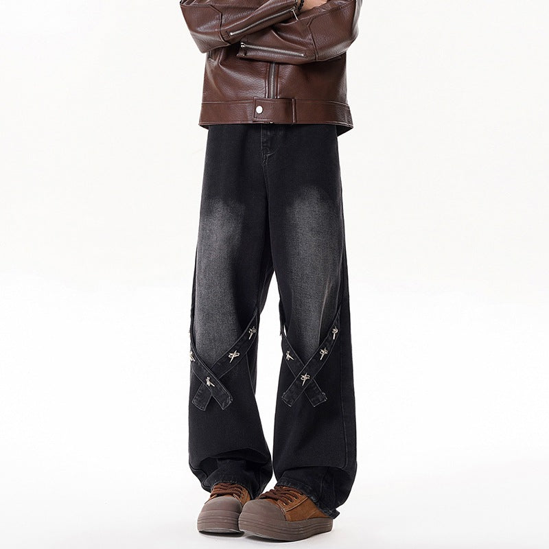 Rover Men's Relaxed Straight Jeans, view 2