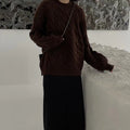 Hearth Retro Solid Sweater