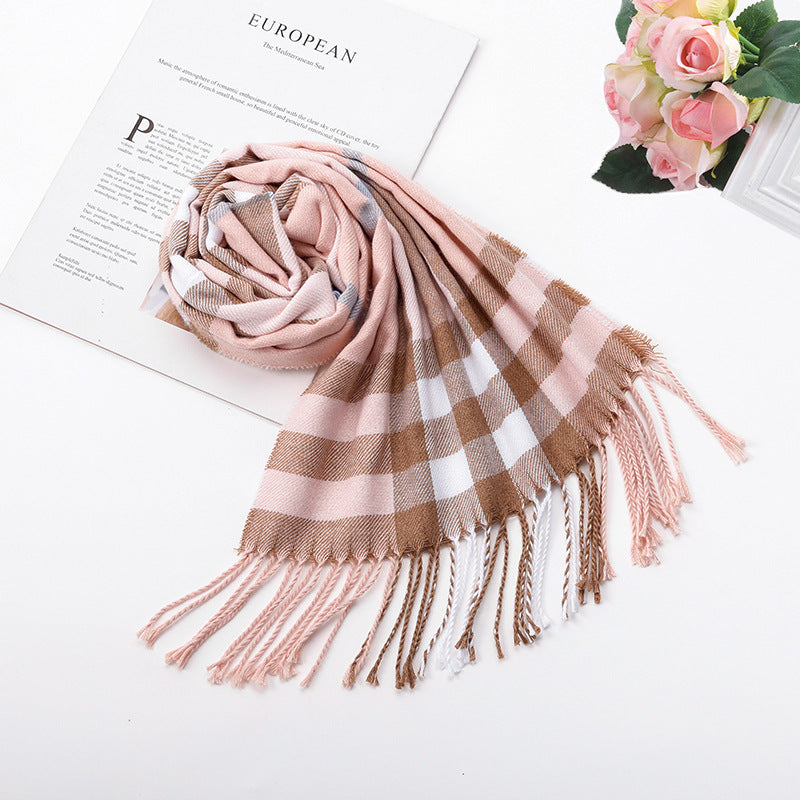 Ember Arden Plaid Scarf