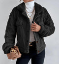Cove Plush Fleece-Lined Lapel Jacket