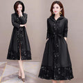 Lumen Elan Mid-Length Trench Coat
