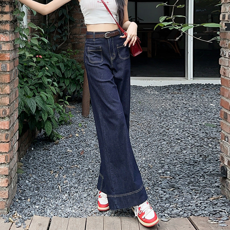 Indigo Larkin Straight Jeans