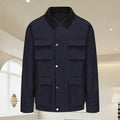 District Men's Zip Solid Jacket