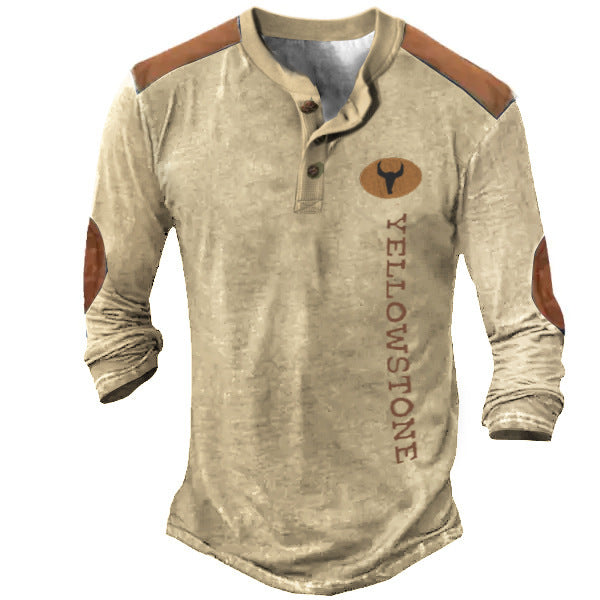 Metro Arden Men's Henley Shirt