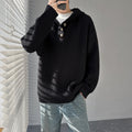 Atlas Men's Relaxed Hooded Button Sweater