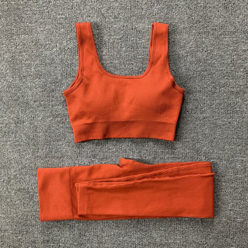 SculptForm Seamless High-Waist Two-Piece Set