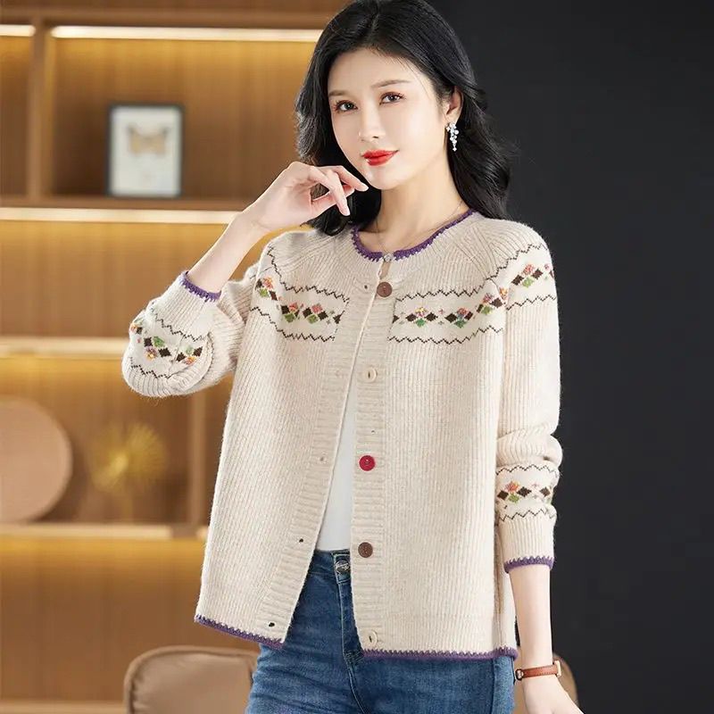 Lumen Arden Wool Round Cardigan
