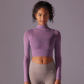 Pulse Mesh Quick-Dry Long-Sleeve Top