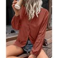 Nova Bexley Relaxed Single-Breasted Shirt Dress