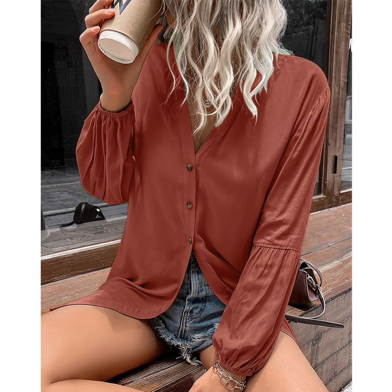 Nova Bexley Relaxed Single-Breasted Shirt Dress