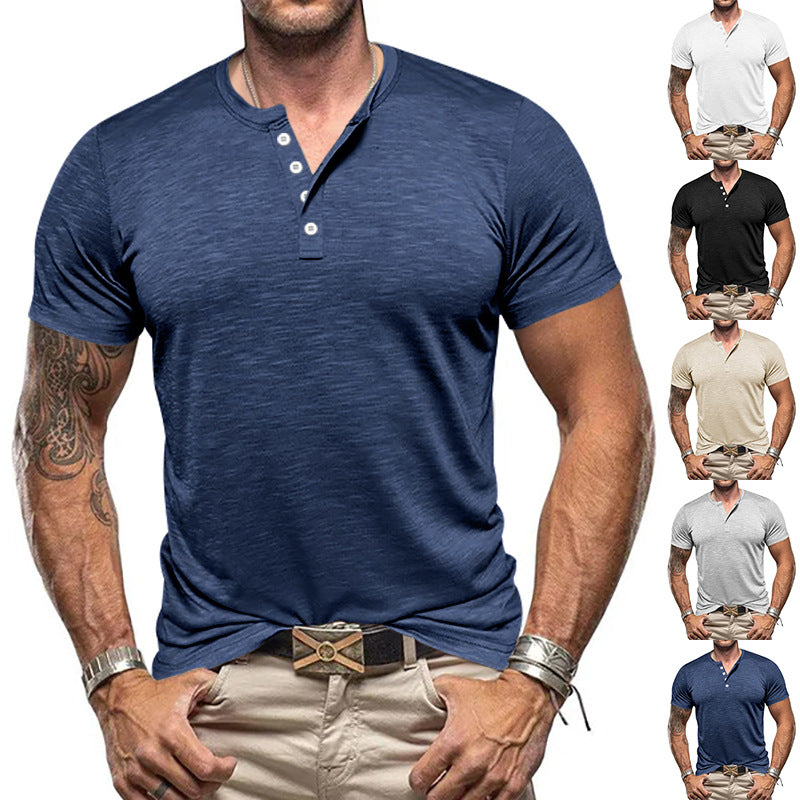 Metro Elan Men's Henley Shirt