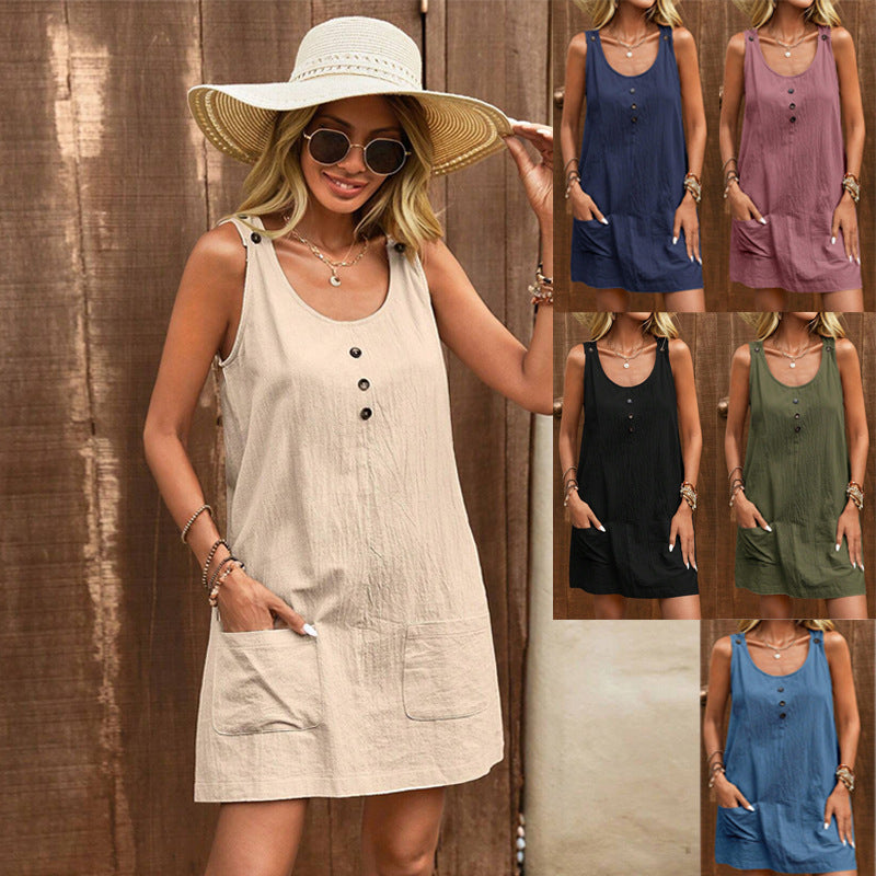 Nova Solid Midi Dress