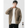 Atlas Men's Zip-Up Turtleneck Cardigan