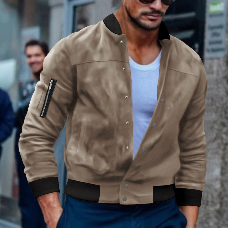 Atlas Men's Single-Breasted Cardigan