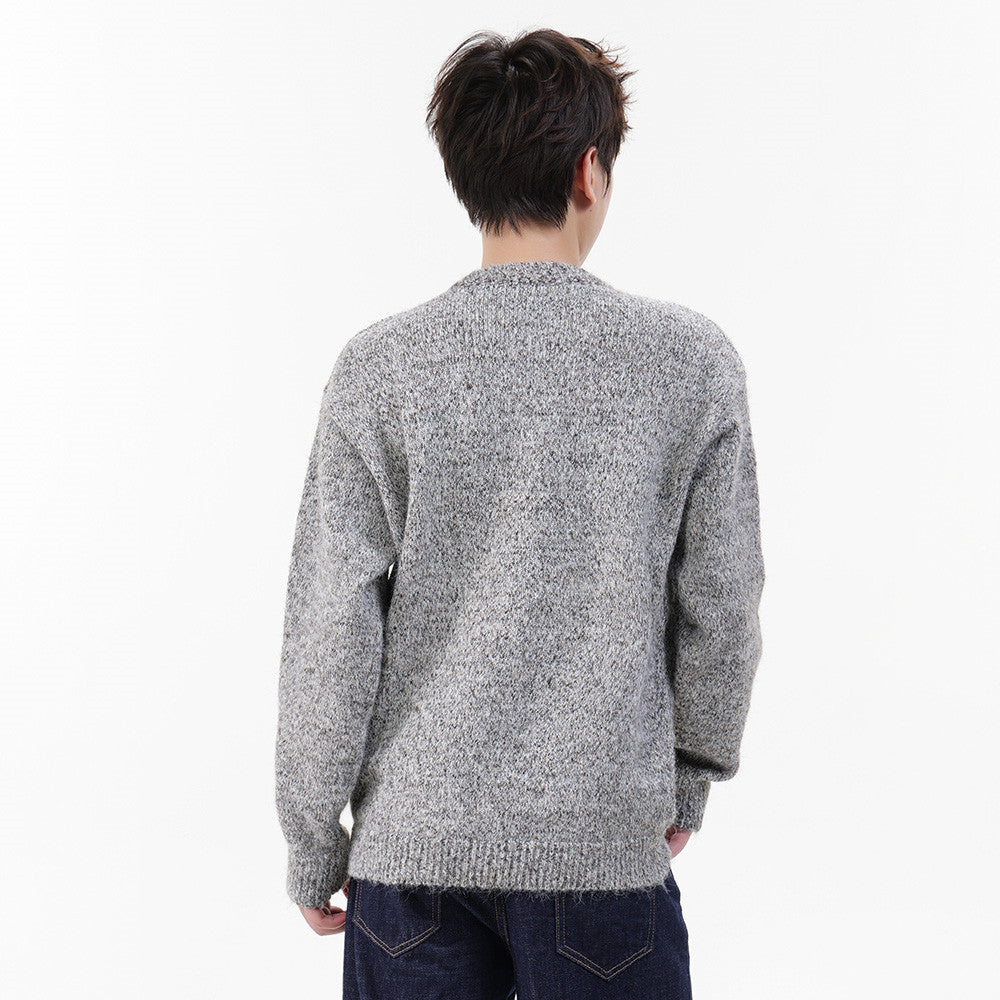 Atlas Men's Half-Zip Jacquard Sweater, view 2