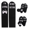 Ember Men's Cotton Letter-Print Socks