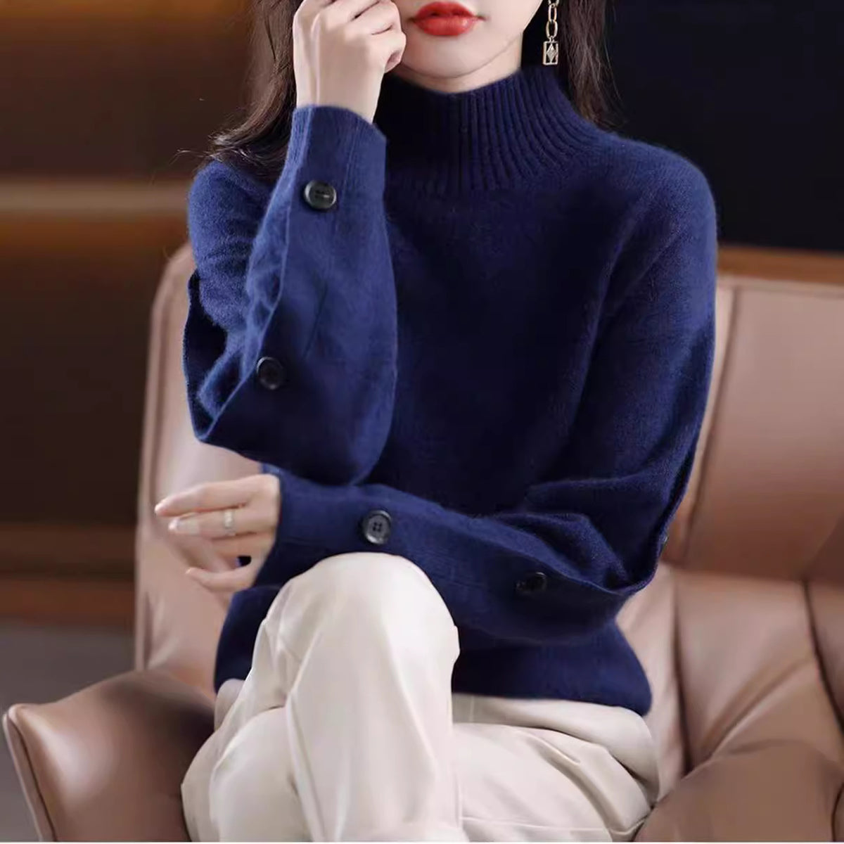 Hearth Isla Turtleneck Sweater