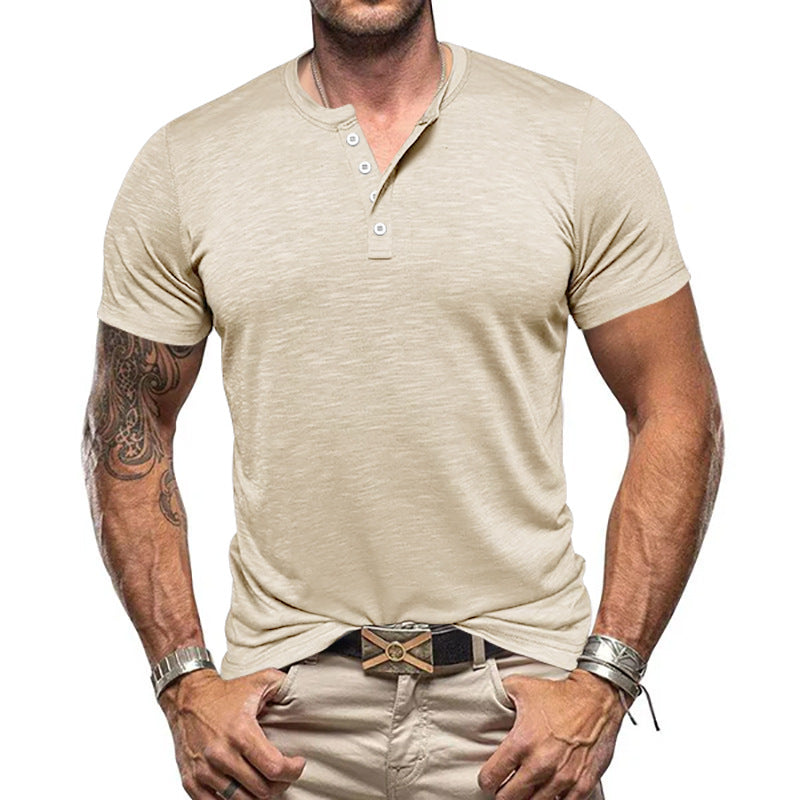 Metro Elan Men's Henley Shirt