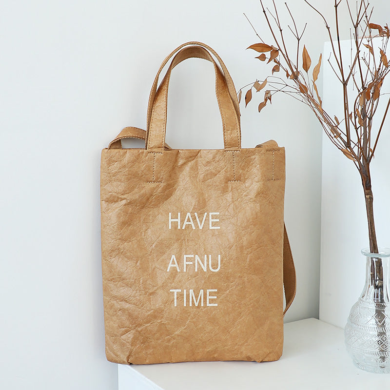 Carry Washed Vintage Tote Bag