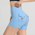 CoreFlex Quick-Dry Yoga Shorts