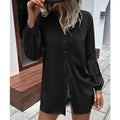 Nova Bexley Relaxed Single-Breasted Shirt Dress