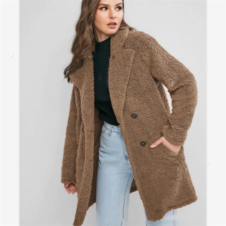 Lumen Mid-Length Wool Coat