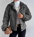 Cove Plush Fleece-Lined Lapel Jacket