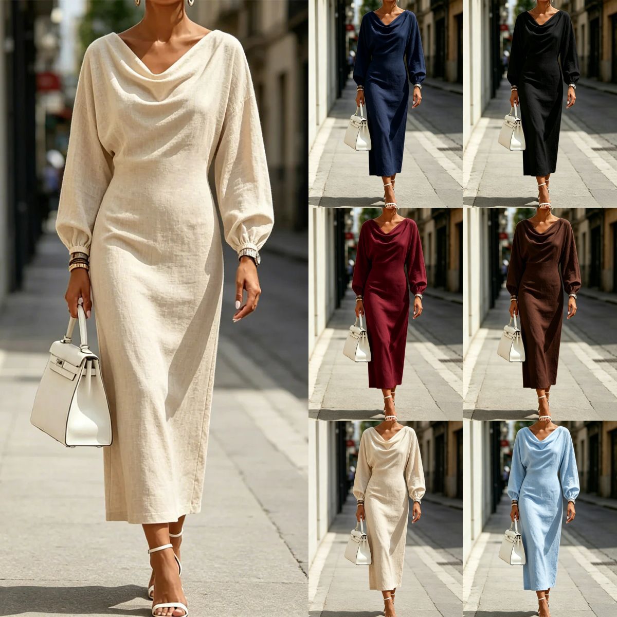 Nova Calder Midi Dress