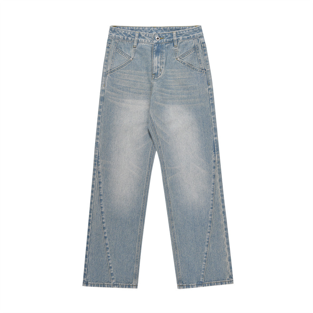 Indigo Dorset Men's Straight Jeans