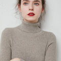 Hearth Padded Slim Turtleneck Sweater
