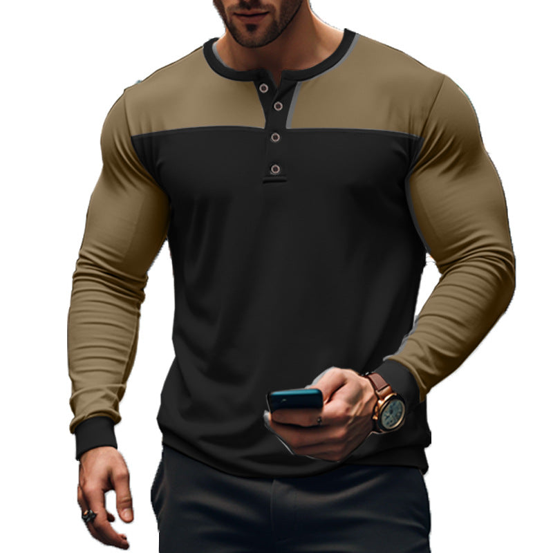 Metro Men's Slim Henley Shirt