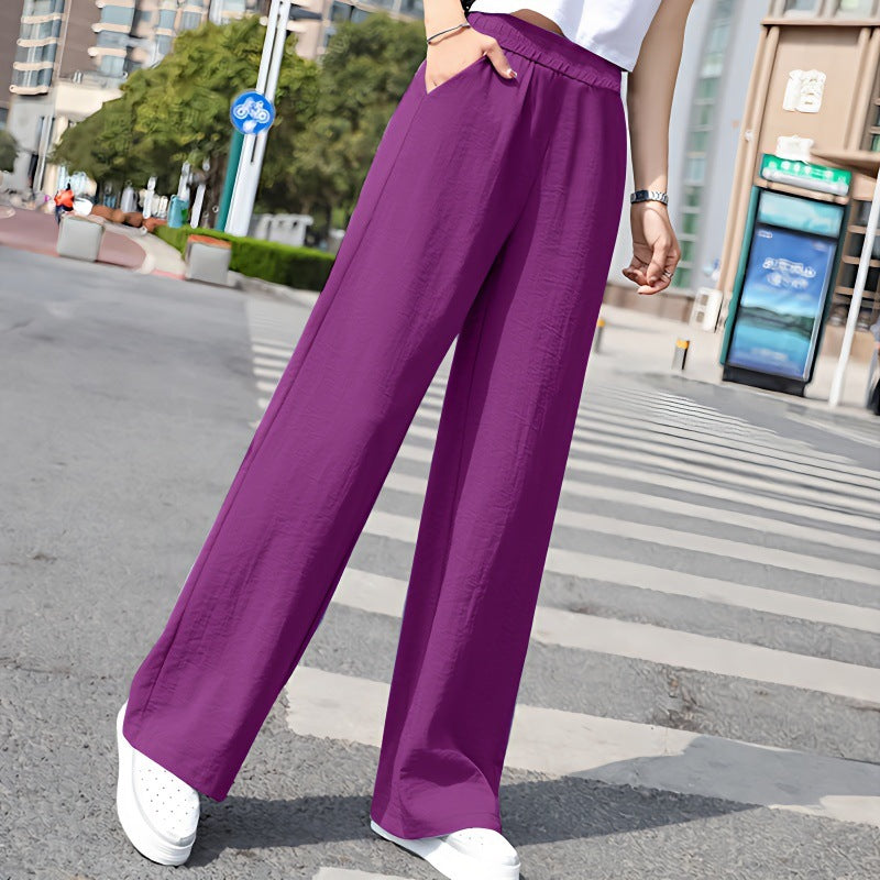 Flow Arden Linen Cotton Wide-Leg Trousers