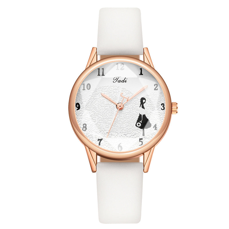 Tempo Garnet Minimalist Watch