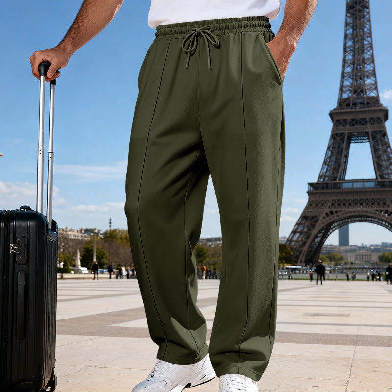 Drift Men's Knit Relaxed Straight Trousers