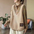 Hearth Knit Relaxed V-Neck Vest