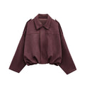 Halo Men's Suede Bomber Jacket