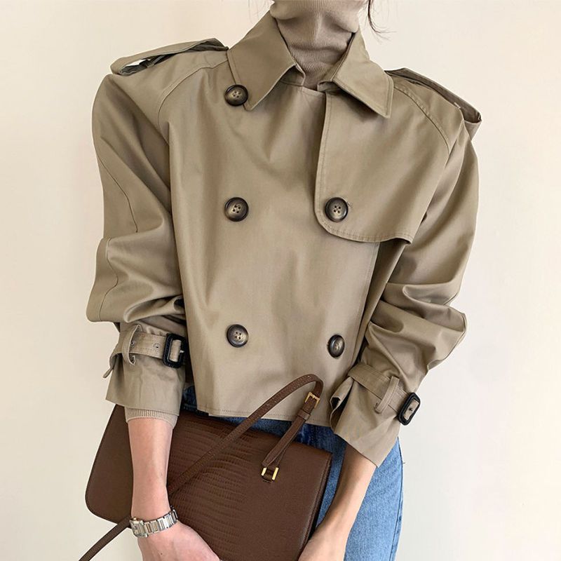 Lumen Arden Short Trench Coat