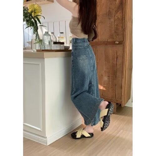 Sway Elan Retro Denim Skirt