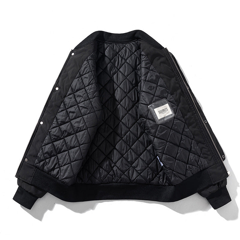 District Bexley Men's Embroidered Bomber Jacket
