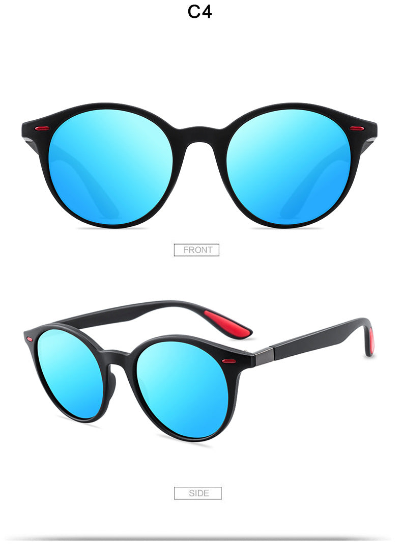 Solace Men's Polarized Round Sunglasses