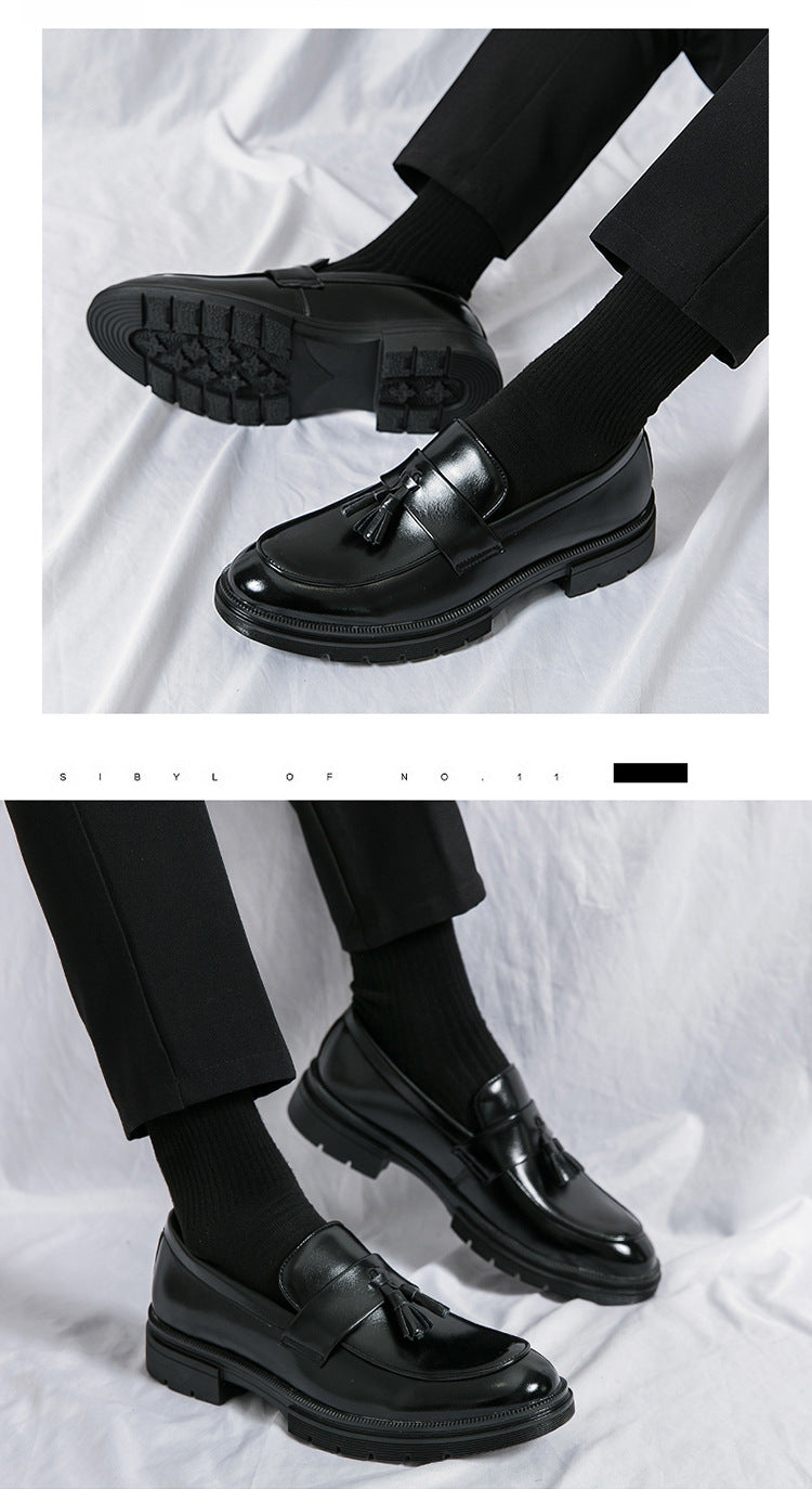 Stride Men's Leather Breathable Shoes