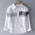 Metro Men's Linen Cotton Relaxed Shirt