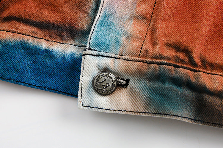 District Men's Gradient Denim Jacket