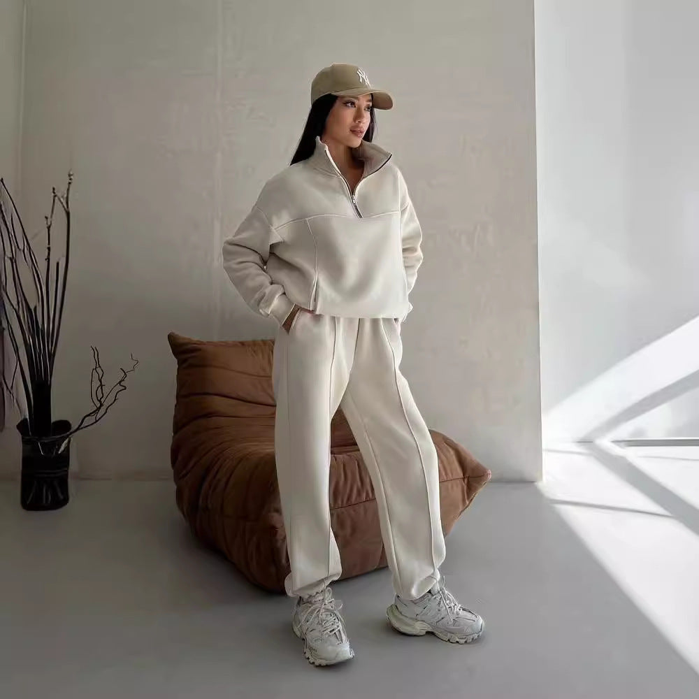 SculptForm Zip Contrast Tracksuit