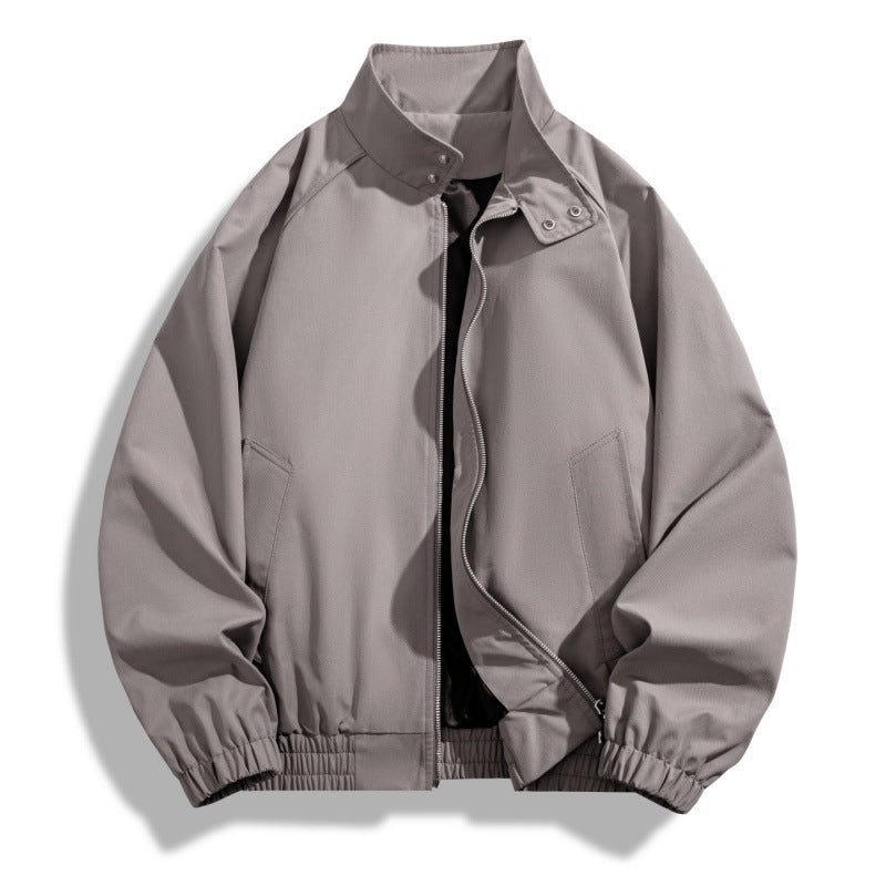 District Men's Relaxed Stand-Collar Jacket